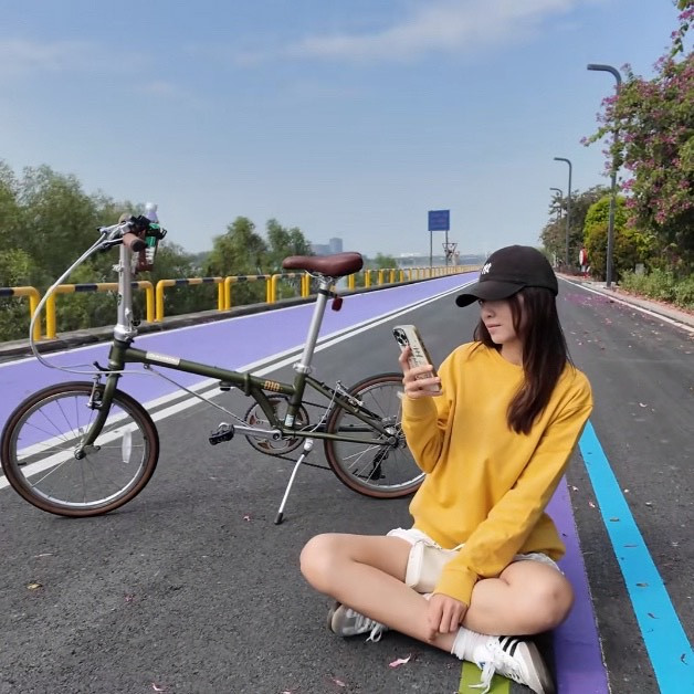 紫泥岛骑行：从夕照到星光