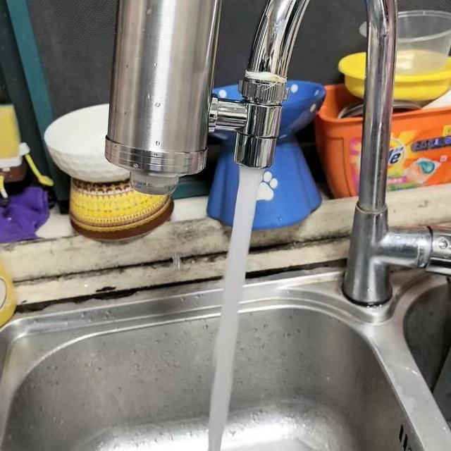 老小区水质救星❗德克史帝夫乔克西净水器把余氯全滤没了💧