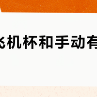 电动飞机杯和手动有何区别？130+用户真实体验大碰撞