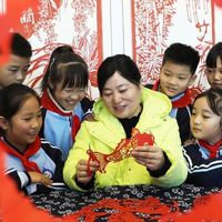 唐山市丰润区李钊庄镇前蒲泊小学：非遗剪纸进校园