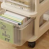 宅仕达收纳推车：1㎡空间的收纳魔法，让居家整洁触手可及