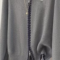 丝柏舍学院风针织衫深度评测