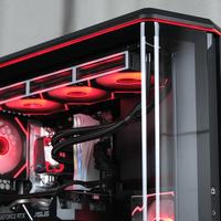 可能是海景房最佳形态？先马 巨浪III前置电源曲面海景房机箱上手