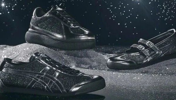 Onitsuka Tiger鬼塚虎HOLIDAY GLITTER PACK系列时髦登场！以三大经典人气鞋款融合银河黑与耀眼粉主题