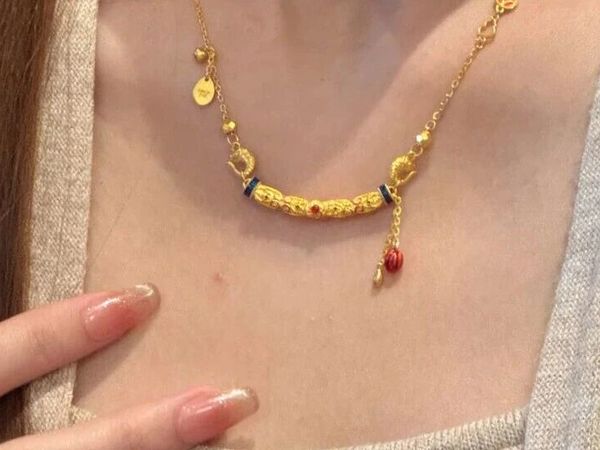 盛世芳华，是中式审美下的黄金项链！