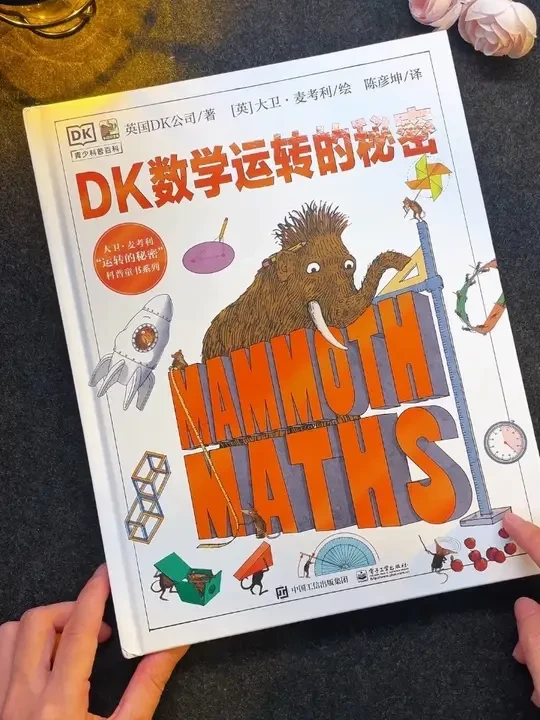 数学启蒙就该看这样的书！一本让你彻底爱上数学的书#DK数学运转的秘密 #童书推荐 #数学 #数学知识 #数学启蒙
