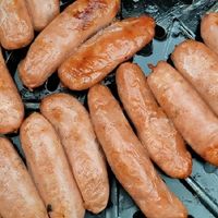 小噶农清真牛肉韩式烤肠，爆汁脆皮香到上头