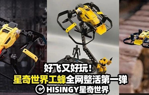 好飞又好玩！【星奇世界工蜂】全网整活第一弹