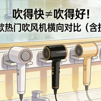 吹得快≠吹得好！2025年5款热门吹风机横向对比（含技术解析）