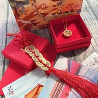 宫里上新的碧玺八宝罗盘项链,送她直接戳中少女心🎄