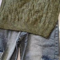 GLM官方法式复古麻花针织衫