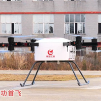 国产首款 800公斤级！AR-E800重载电动垂直起降飞行器首飞成功