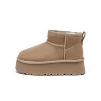 北方姐妹锁死！热风这双厚底雪地靴暖到跺脚🔥2025新款实测