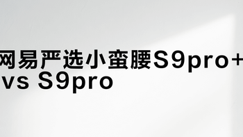 网易严选小蛮腰S9pro+ vs S9pro？我们集合了86位用户真实体验，结论在这