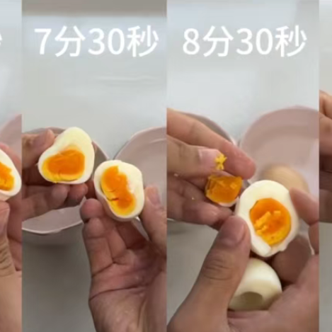 “鸡蛋仙人爆火”！想吃什么火候的，掐秒算，咱减肥人有救了！