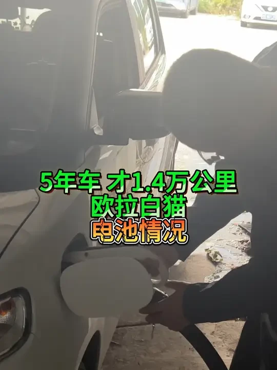 五年前的纯电车,才跑了1万多公里,现在电池怎么样了?电池是不是真的被放坏了
?#新能源汽车#续航测试#动力电池#电池衰减#欧拉白猫