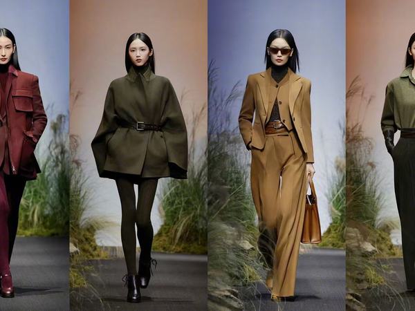 #COSMO·News# 近日，Max Mara于北京星地艺术中心呈现2025秋冬系列时装大秀、经典大衣臻赏活动。本季作品深入勃朗特姐妹的文学世界，从《简·爱》的端庄自持与《呼啸山庄》的狂野热忱中汲取