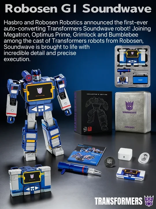 Robosen｜G1 Soundwave