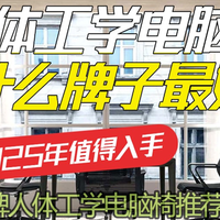 人体工学电脑椅怎么选？值得入手的10款高口碑人体工学电脑椅推荐