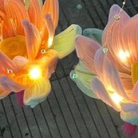手作治愈时刻｜扭扭棒莲花灯DIY，温柔满溢超暖心