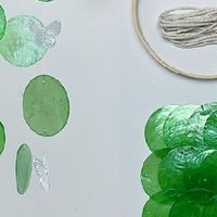 小众兴趣发电｜蝴蝶贝壳风铃DIY，指尖串起自然清趣