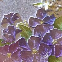 小众兴趣发电｜石英砂肌理画DIY，指尖造梦幻花园