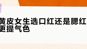 黄皮女生选口红还是腮红更提气色？我们汇总了上百条真实体验，答案在这