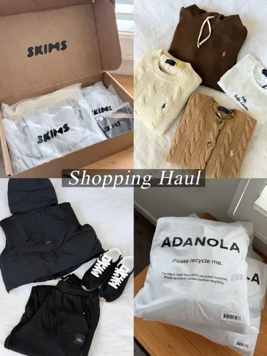 🛒Skims/Alo/RL折扣季，还被肯豆种草新品牌！