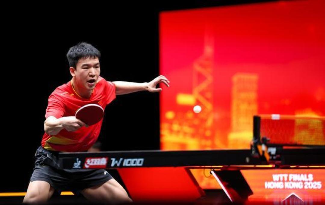 国乒内战一边倒!林诗栋4-0横扫梁靖崑,15-13逆转成转折点