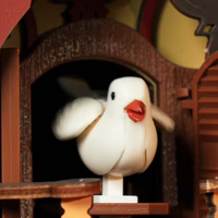 成人沉浸治愈：若客布谷鸟钟 3D立体拼图模型