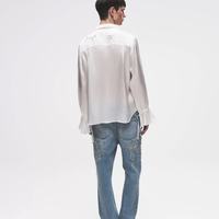 张杰同款封神！BORC珍珠风琴褶白衬衫男女通杀✨