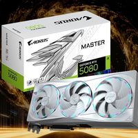 GG100 2025年度性能突破显卡：技嘉 AORUS RTX 5080 MASTER ICE 16G 超级雕