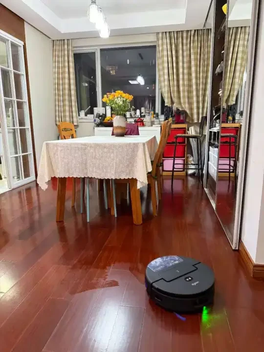 充了一晚上电刚刚连接了一下my dyson APP启动，不知道为啥，有种要开始长期相处的感觉。希望我们合作愉快，少让我救你。
#戴森 #戴森真Ai清洁机器人 #戴森扫地机器人 #我的地板在发光 #解放