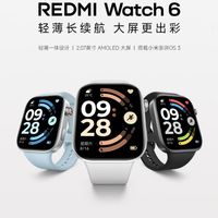 红米Watch 6皎月银,百元智能手表性价比天花板
