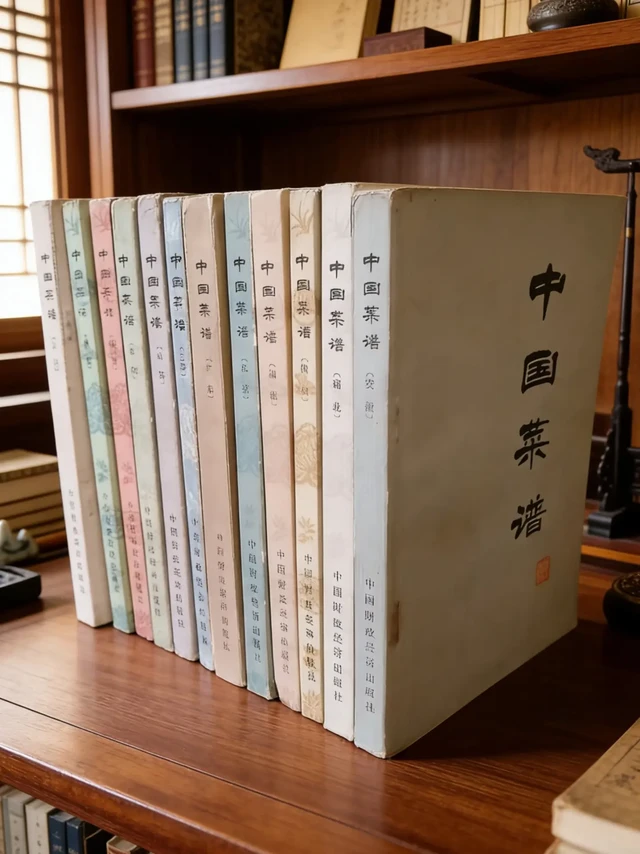 📚70年代中国菜谱12册，集齐十二大地域风味！