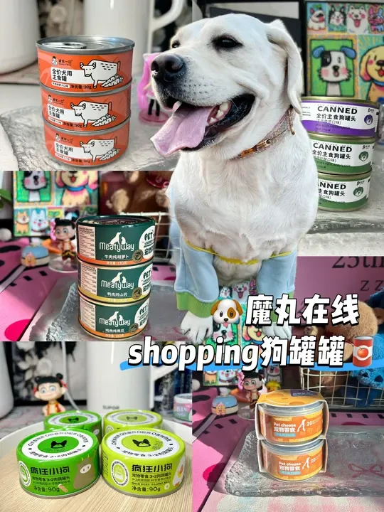 🐶魔丸在shopping哪些狗罐？🎁