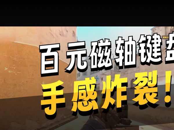 双十二电竞外设终极抄底！还在为游戏里的0.1秒延迟遗憾？这批磁轴键盘直接拉满8K回报率、0.01mm精准触发，无从入门百元款到旗舰顶配，错过再等一整年，FPS大