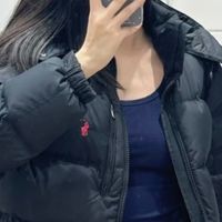 冬季颜值封神！拉夫劳伦纯色连帽羽绒服百搭又保暖