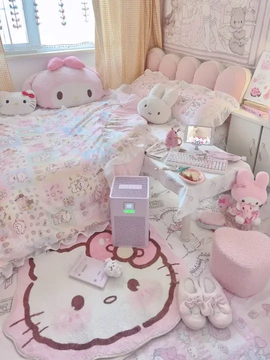 布置了一个很好睡的房间💒💕