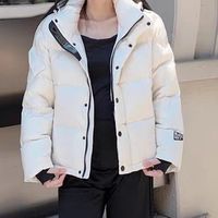 高梵黑金鹅绒服女短款双十二开箱