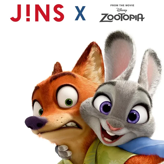 🦊 JINS x 疯狂动物城 🐰 联名系列