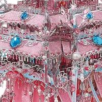 指尖造梦，粉黛银花轿里的国风浪漫