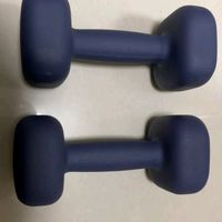 乐系5KG小哑铃，我的居家塑形好伙伴