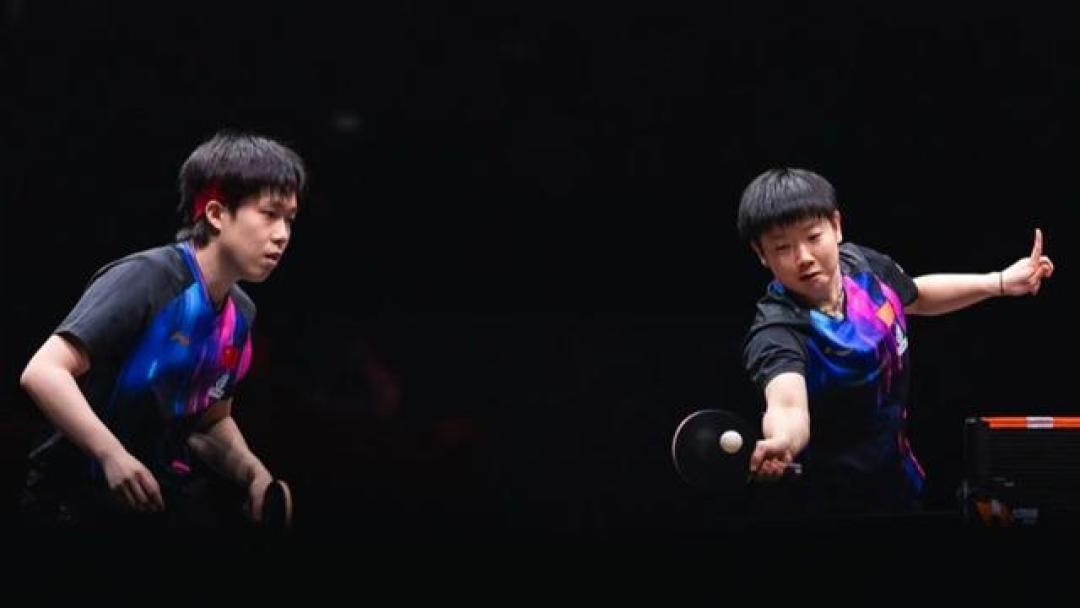 国乒德比完胜,又3-2险胜东道主!莎头组合三战全胜晋级
