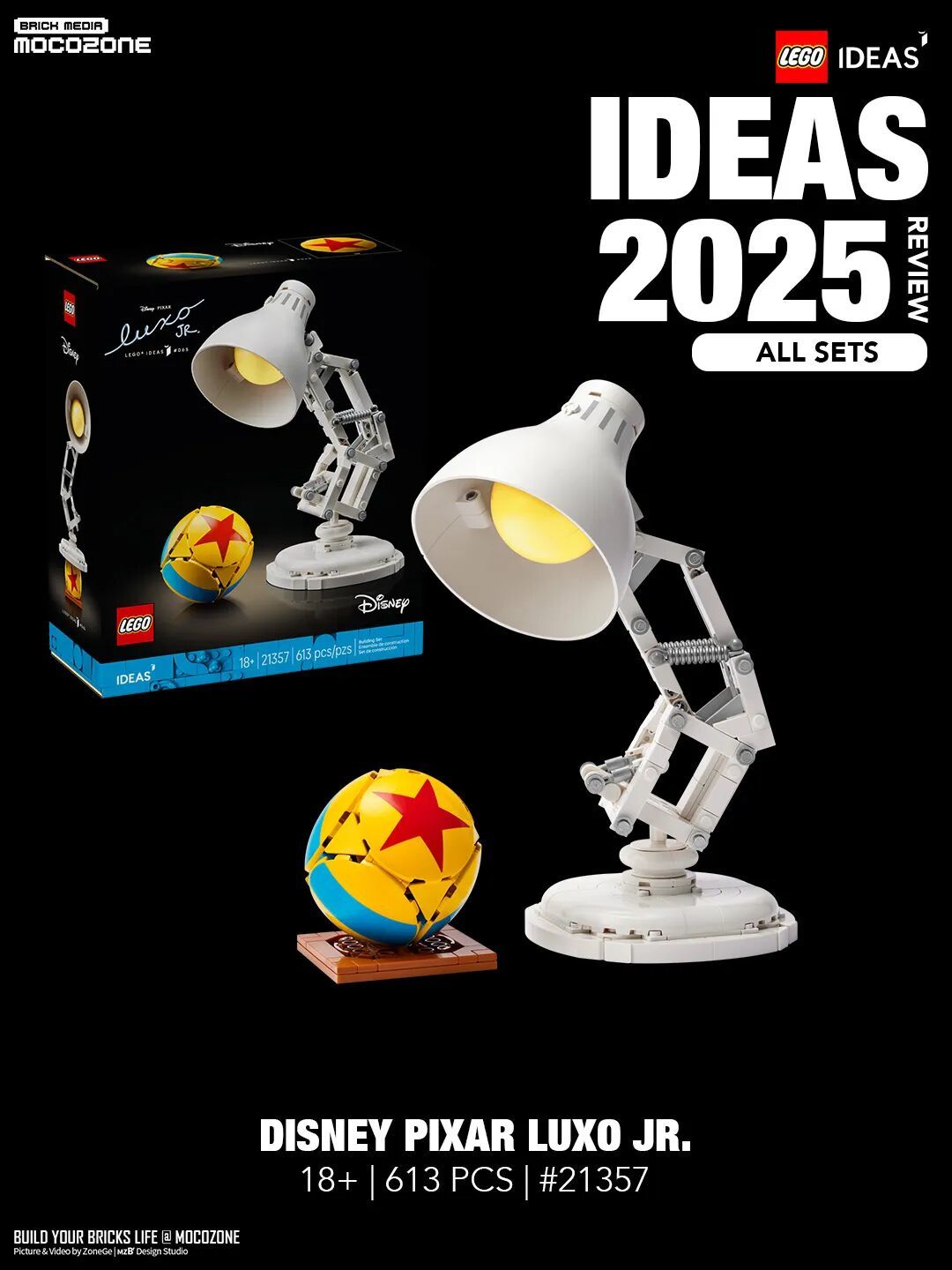 回顾一下乐高2025年IDEAS系列推出的所有套装!