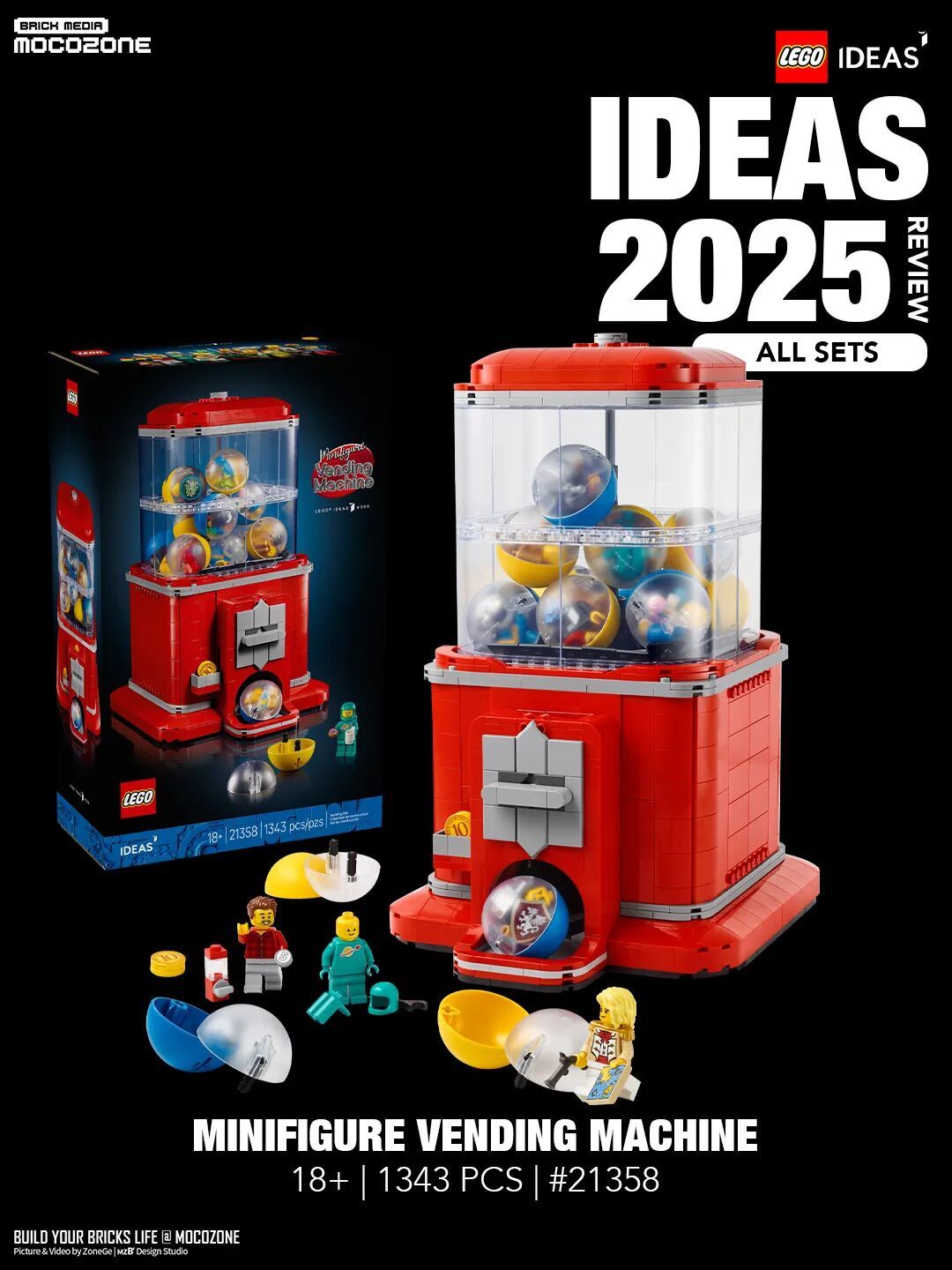 回顾一下乐高2025年IDEAS系列推出的所有套装!
