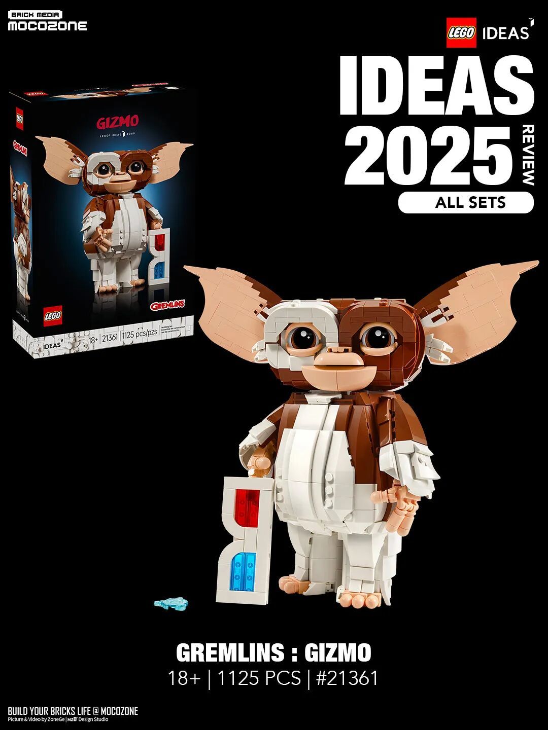 回顾一下乐高2025年IDEAS系列推出的所有套装!