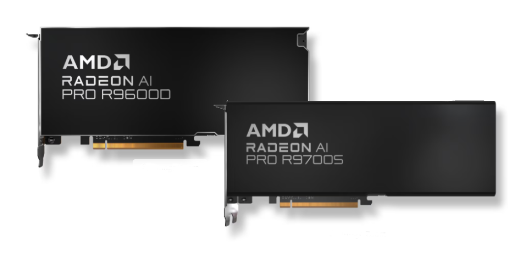 AMD推出两款无风扇工作站显卡Radeon AI PRO R9700S与R9600D