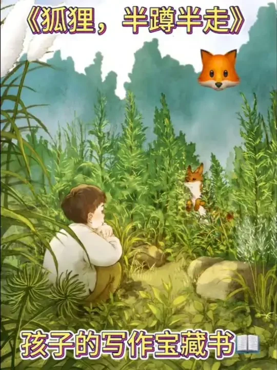 孩子写作老卡壳？千万别错过这本书！
茅盾文学奖得主张炜全新力作《狐狸，半蹲半走》，写给孩子的写作宝藏书！ 
#狐狸半蹲半走 #写作 #满分作文 #儿童文学 #长江文艺青少年阅读