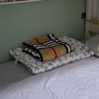 全实木奶油白高低床，环保实用